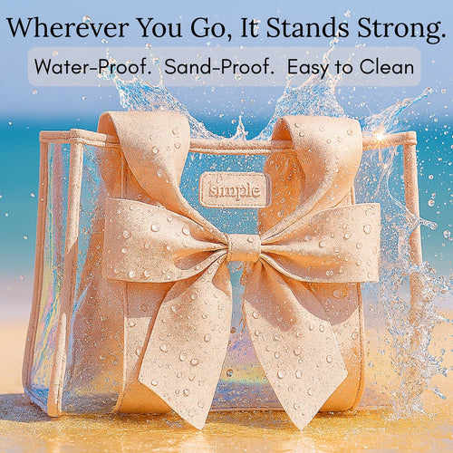 Jelly Tote BowMe Bag | Water-Resistant, Sandproof, Lightweight Carryall for Beach, Pool & Travel
